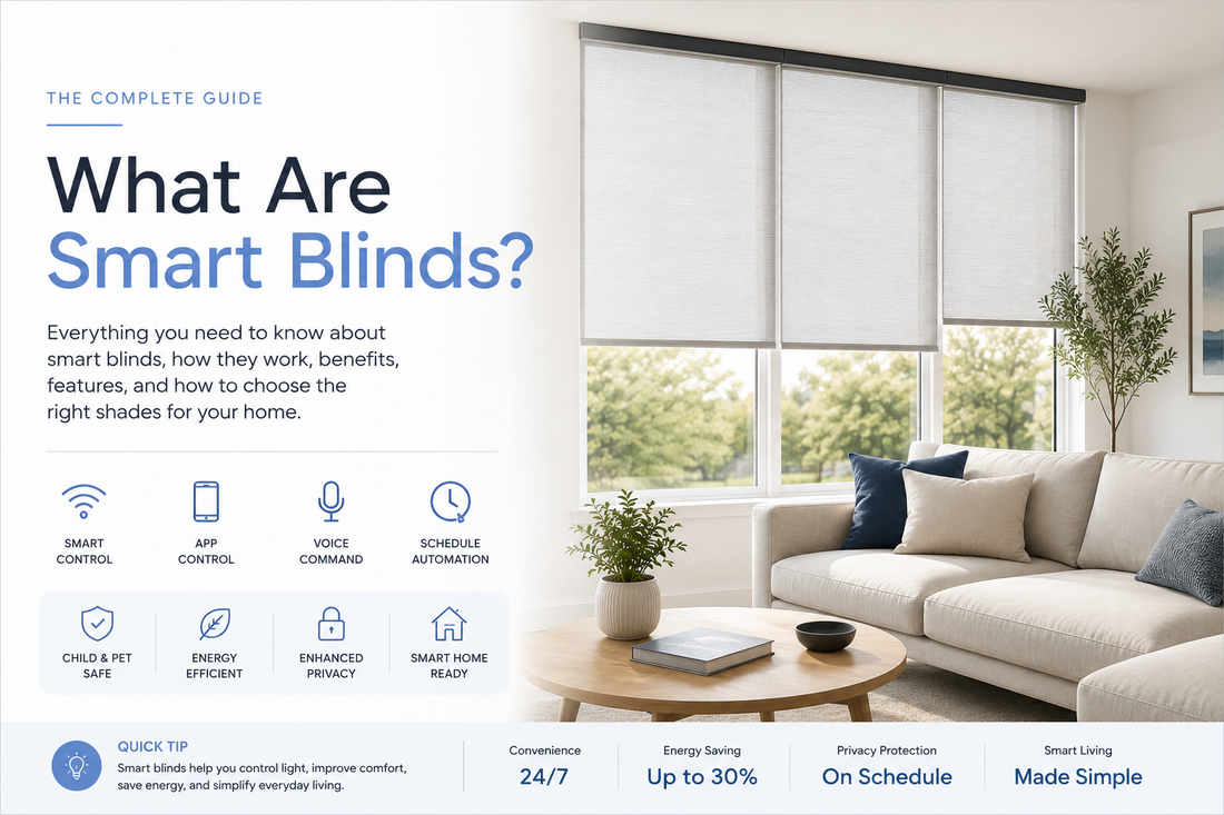 What Are Smart Blinds? The Complete Guide for Modern Homes