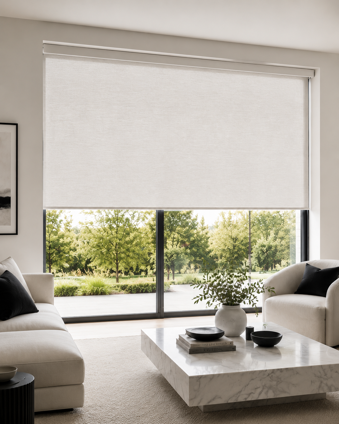 No Drill Smart Blinds