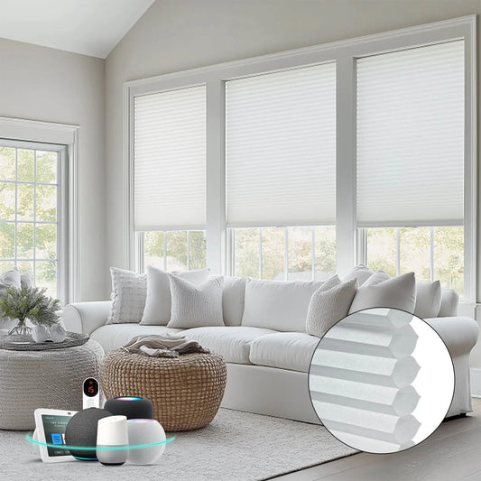 Light Filtering Motorized Cellular Shades